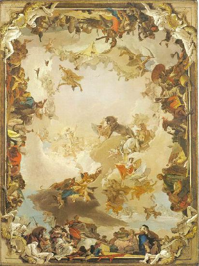 Giovanni Battista Tiepolo Allegory of the Planets and Continents